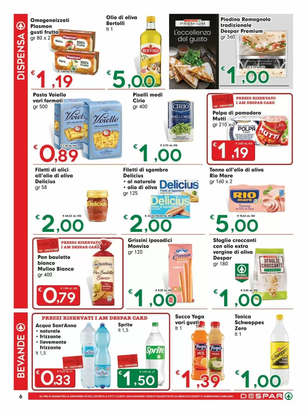 Volantino promozionale Despar  valide dal 29/01/2026 - Pagina 6.