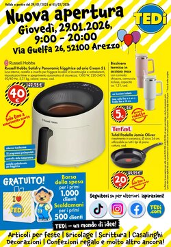 Volantino promozionale Tedi valide dal 29/01/2026