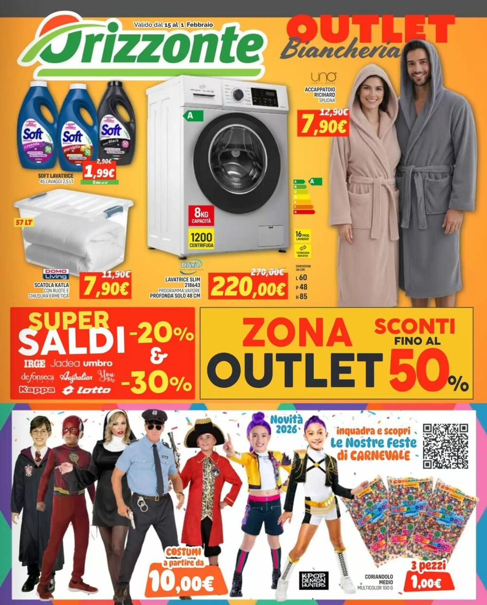 Volantino promozionale Orizzonte  valide dal 01/02/2026 - Pagina 1.