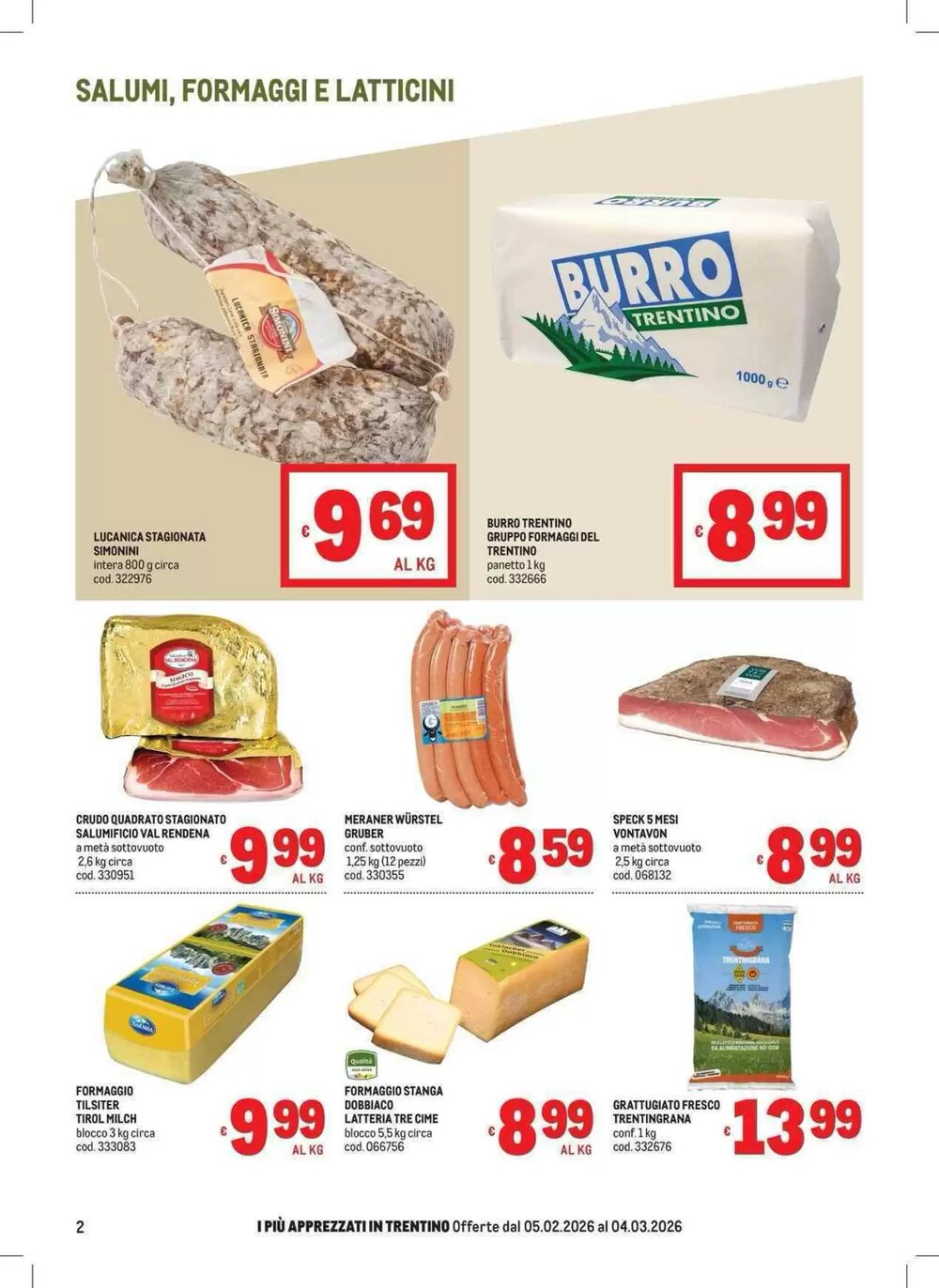 Volantino promozionale Metro  valide dal 05/02/2026 - Pagina 2.