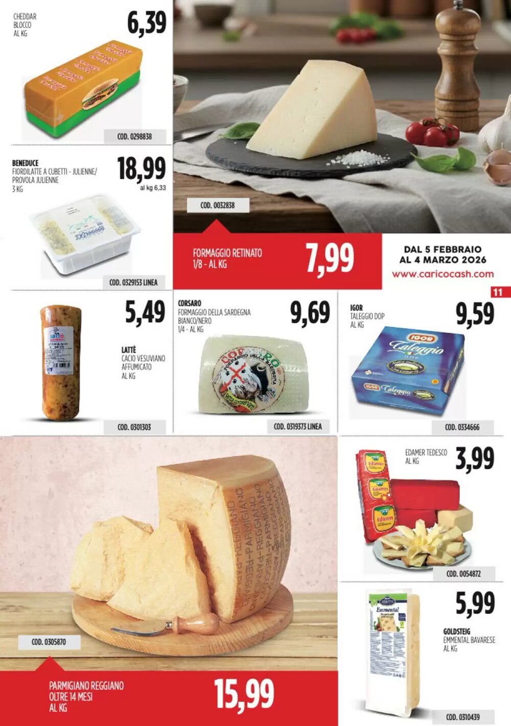 Volantino promozionale Carico Cash & Carry  valide dal 05/02/2026 - Pagina 11.