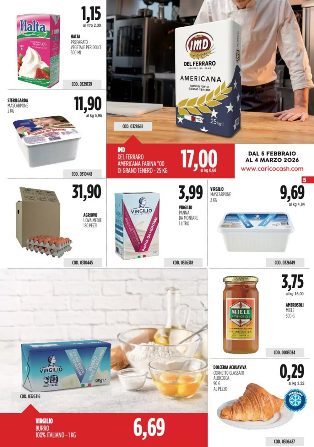 Volantino promozionale Carico Cash & Carry  valide dal 05/02/2026 - Pagina 5.