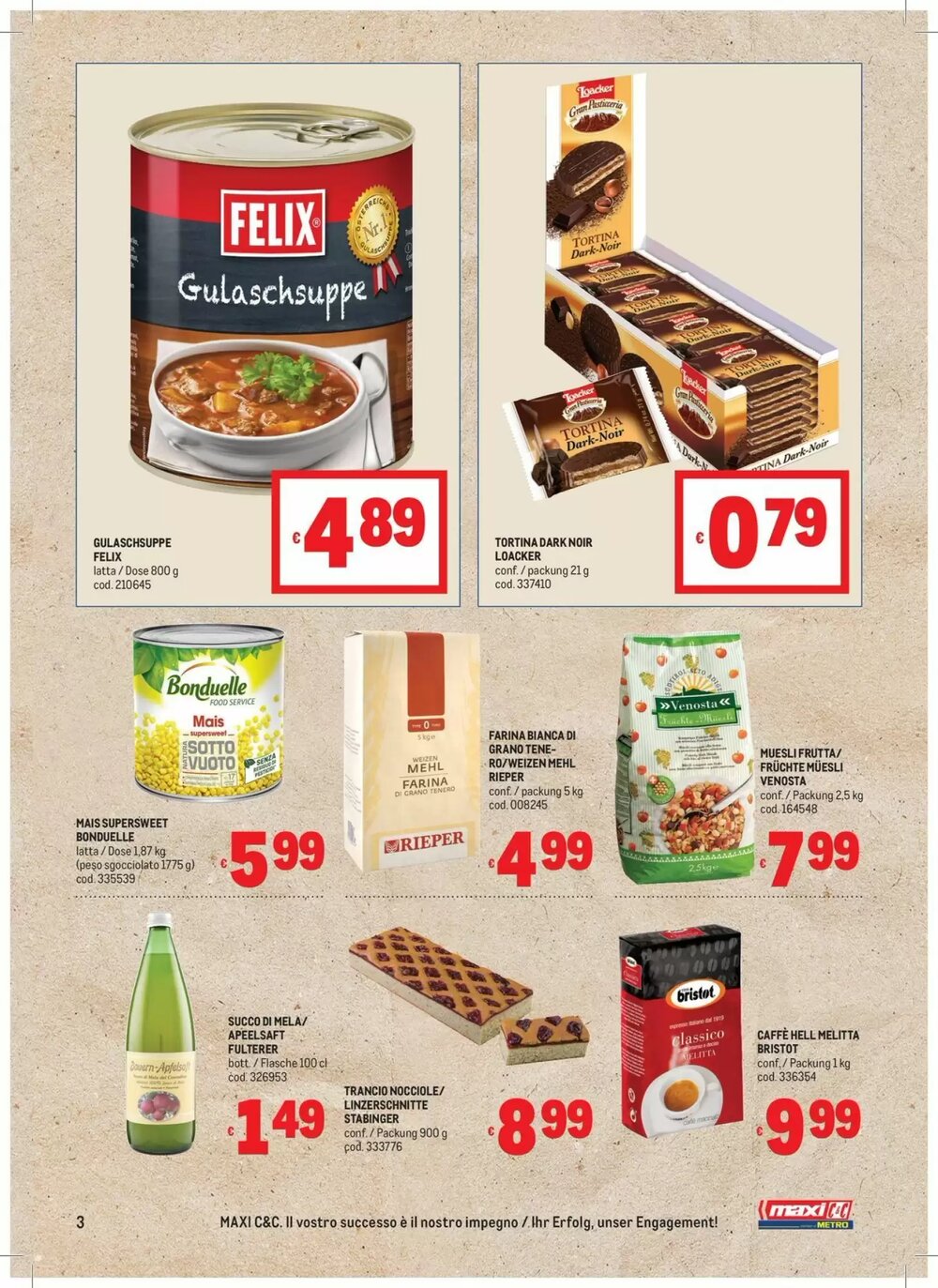 Volantino promozionale Metro  valide dal 05/02/2026 - Pagina 3.