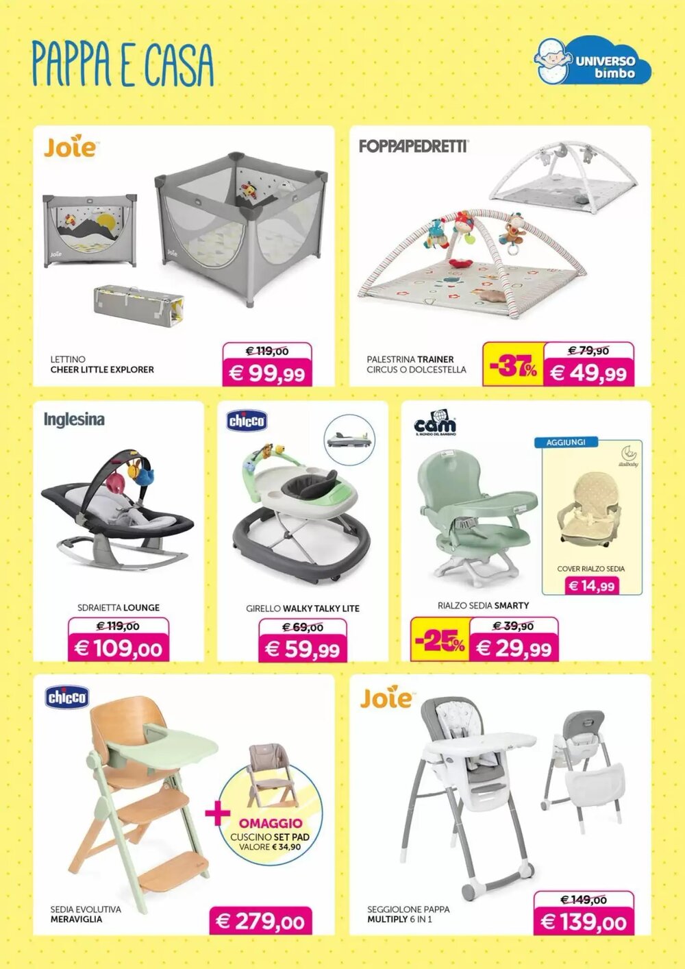 Volantino promozionale Universo Bimbo  valide dal 06/02/2026 - Pagina 10.