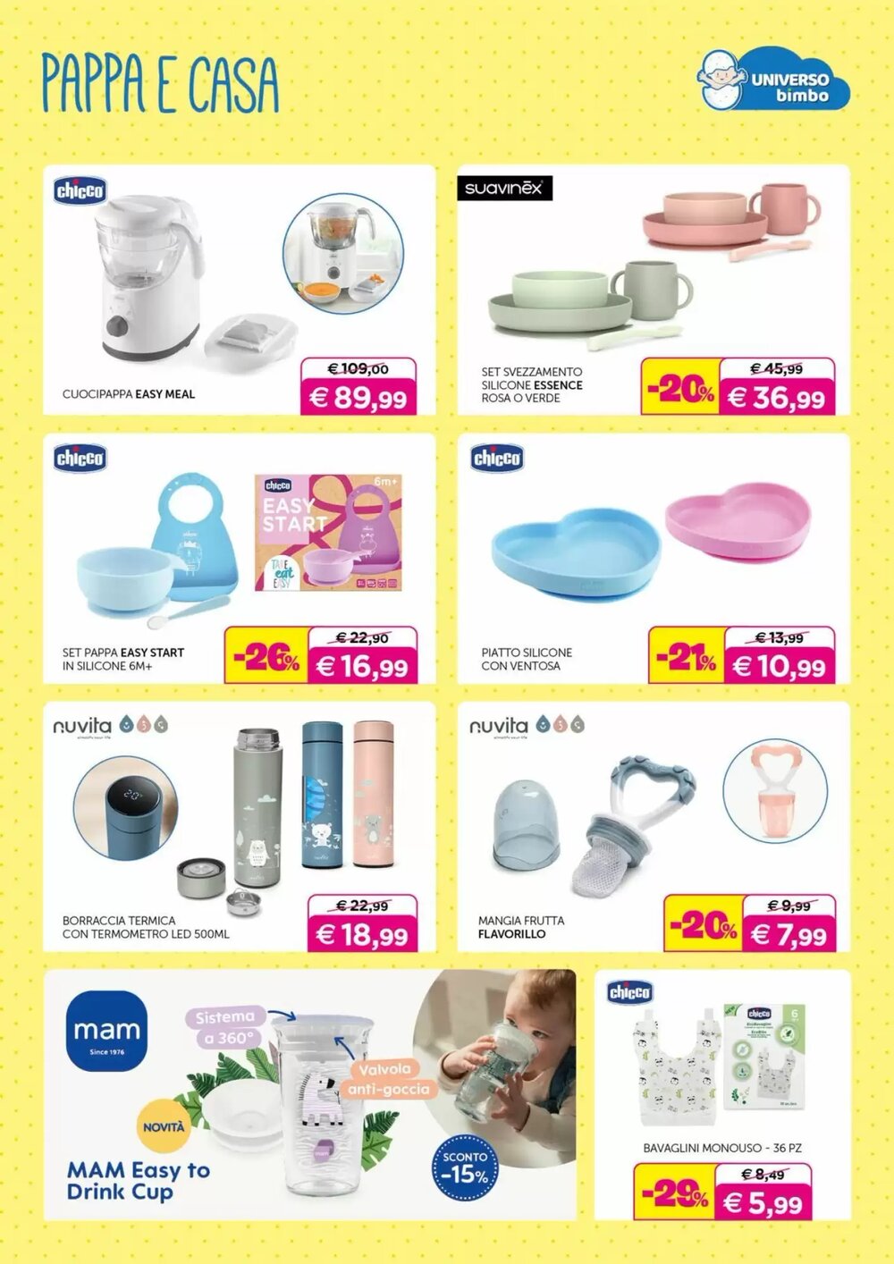 Volantino promozionale Universo Bimbo  valide dal 06/02/2026 - Pagina 11.