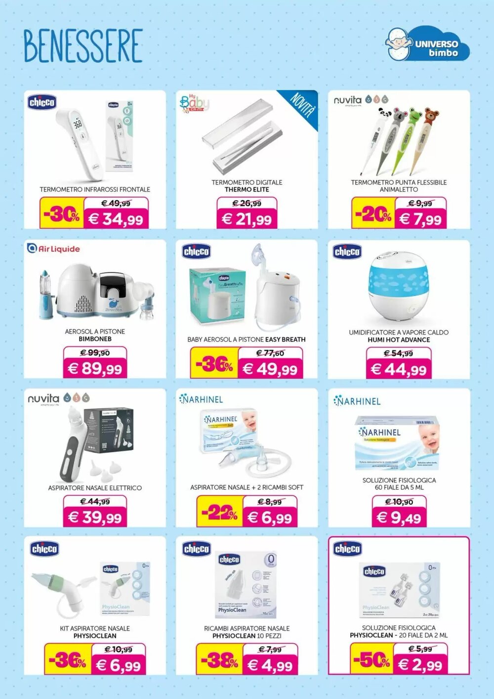 Volantino promozionale Universo Bimbo  valide dal 06/02/2026 - Pagina 14.