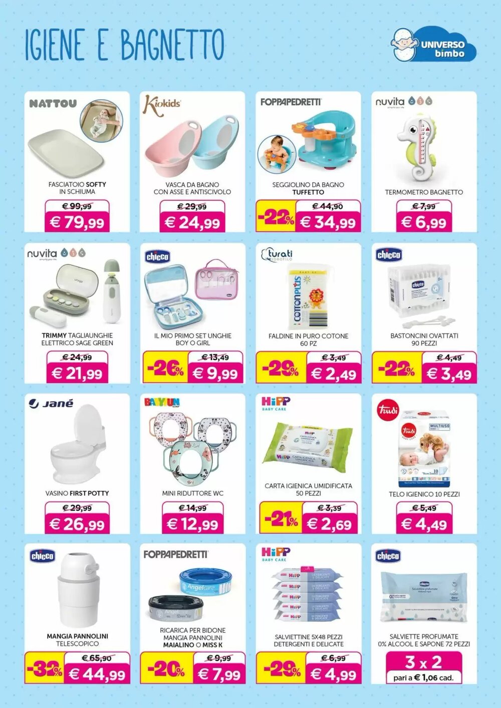 Volantino promozionale Universo Bimbo  valide dal 06/02/2026 - Pagina 16.