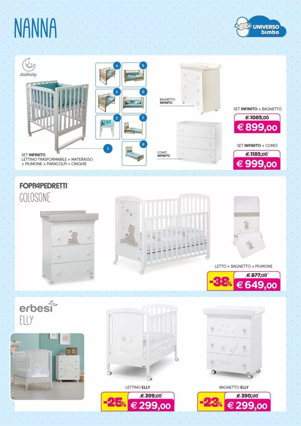 Volantino promozionale Universo Bimbo  valide dal 06/02/2026 - Pagina 6.