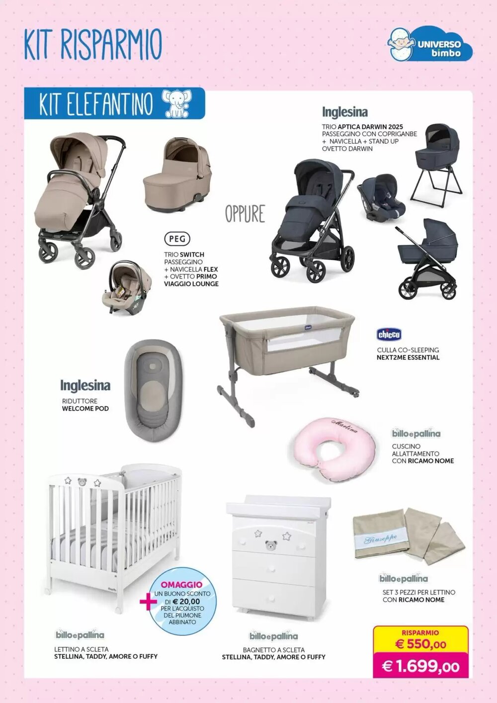 Volantino promozionale Universo Bimbo  valide dal 06/02/2026 - Pagina 8.