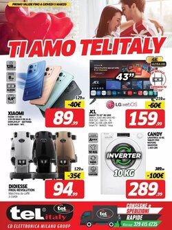 Volantino promozionale Telitaly  valide dal 10/02/2026
