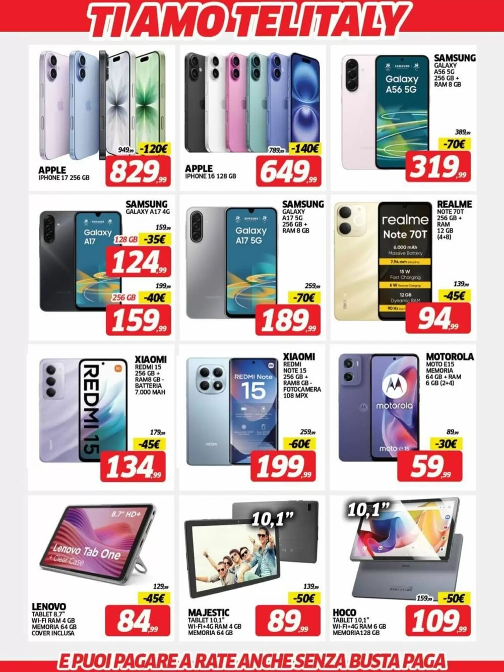 Volantino promozionale Telitaly  valide dal 10/02/2026 - Pagina 3.
