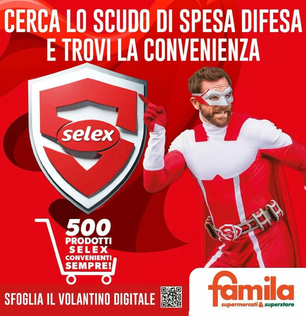 Volantino promozionale Famila  valide dal 10/02/2026 - Pagina 1.