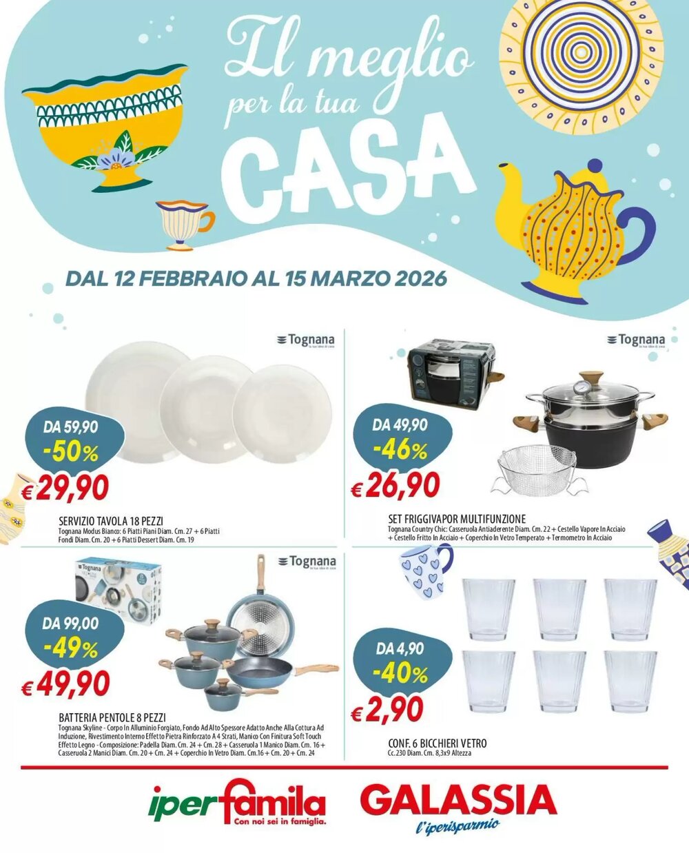 Volantino promozionale IperFamila  valide dal 12/02/2026 - Pagina 1.