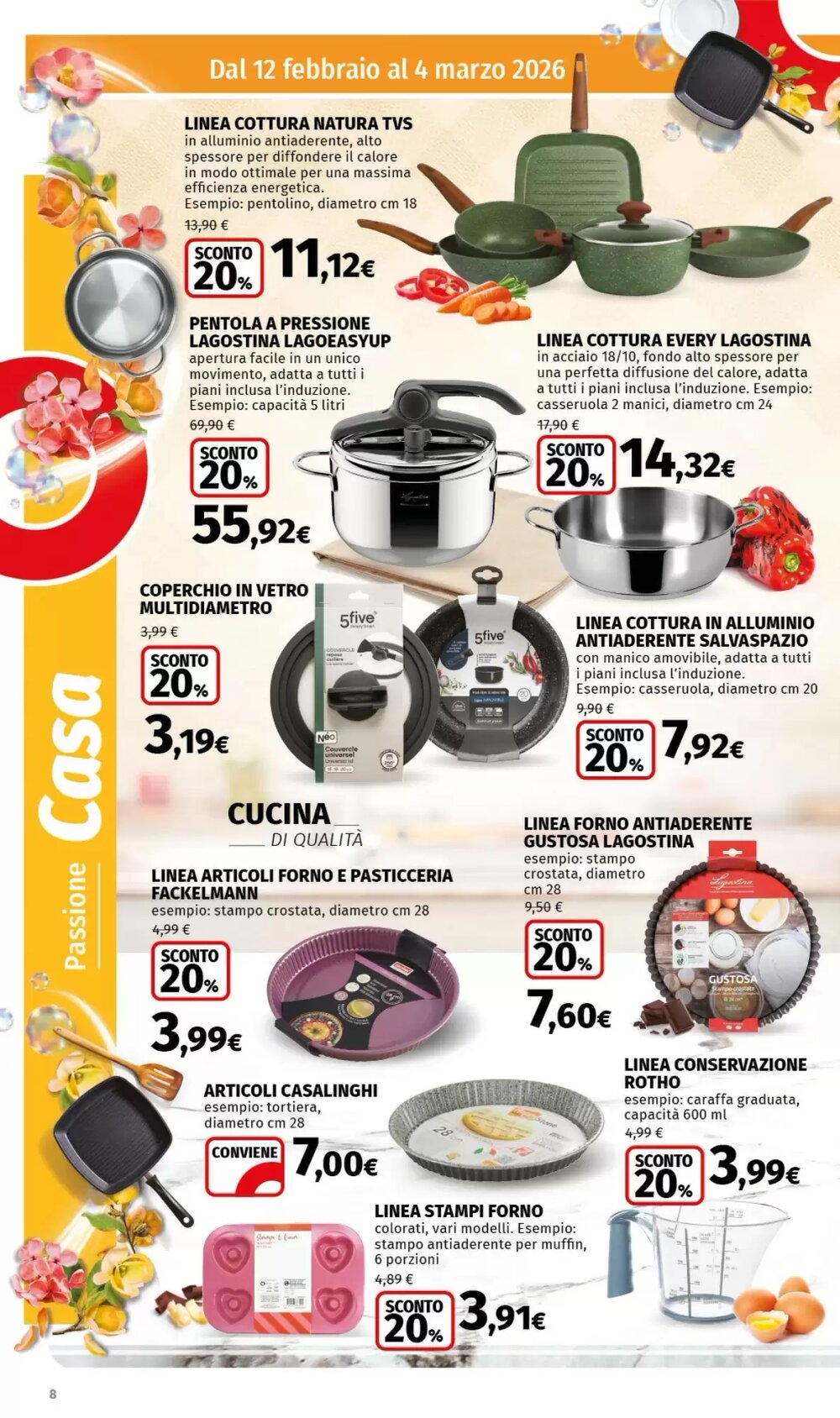 Volantino promozionale Ipercoop  valide dal 12/02/2026 - Pagina 8.