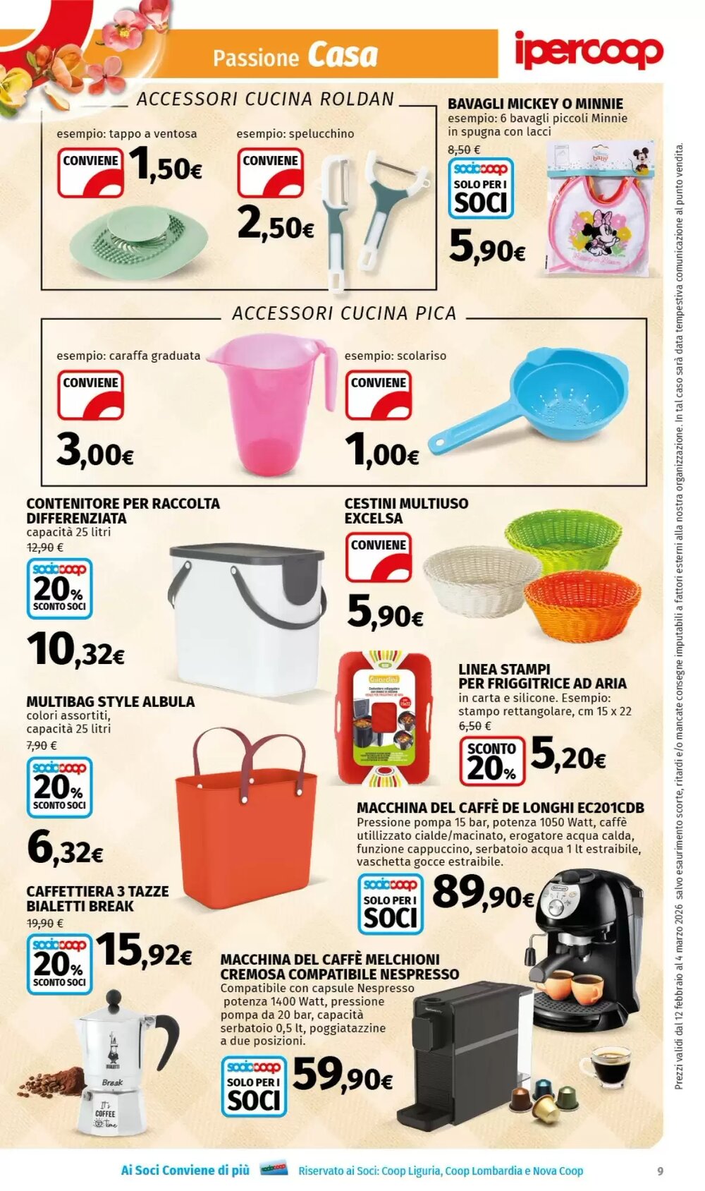 Volantino promozionale Ipercoop  valide dal 12/02/2026 - Pagina 9.