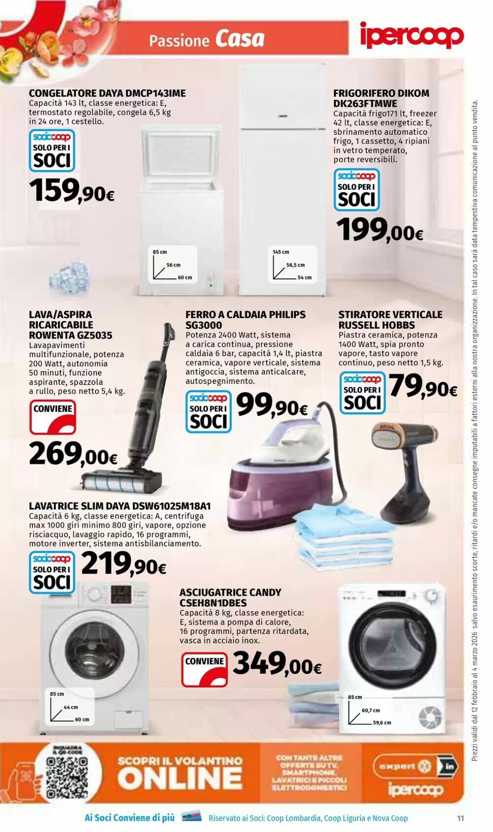 Volantino promozionale Ipercoop  valide dal 12/02/2026 - Pagina 11.