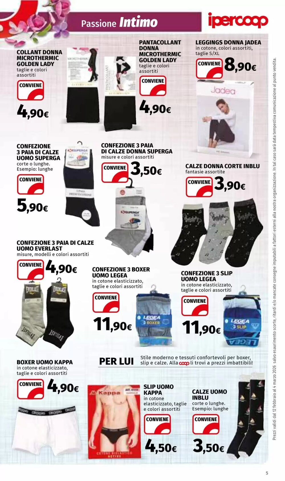 Volantino promozionale Ipercoop  valide dal 12/02/2026 - Pagina 5.