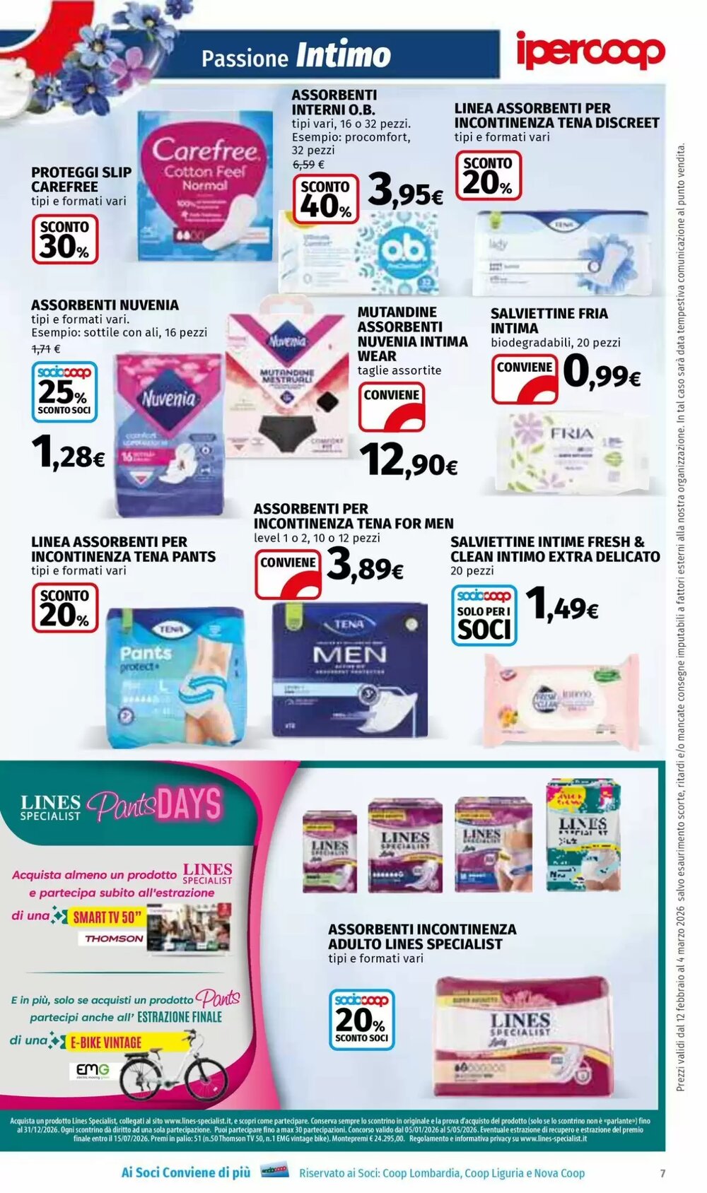Volantino promozionale Ipercoop  valide dal 12/02/2026 - Pagina 7.