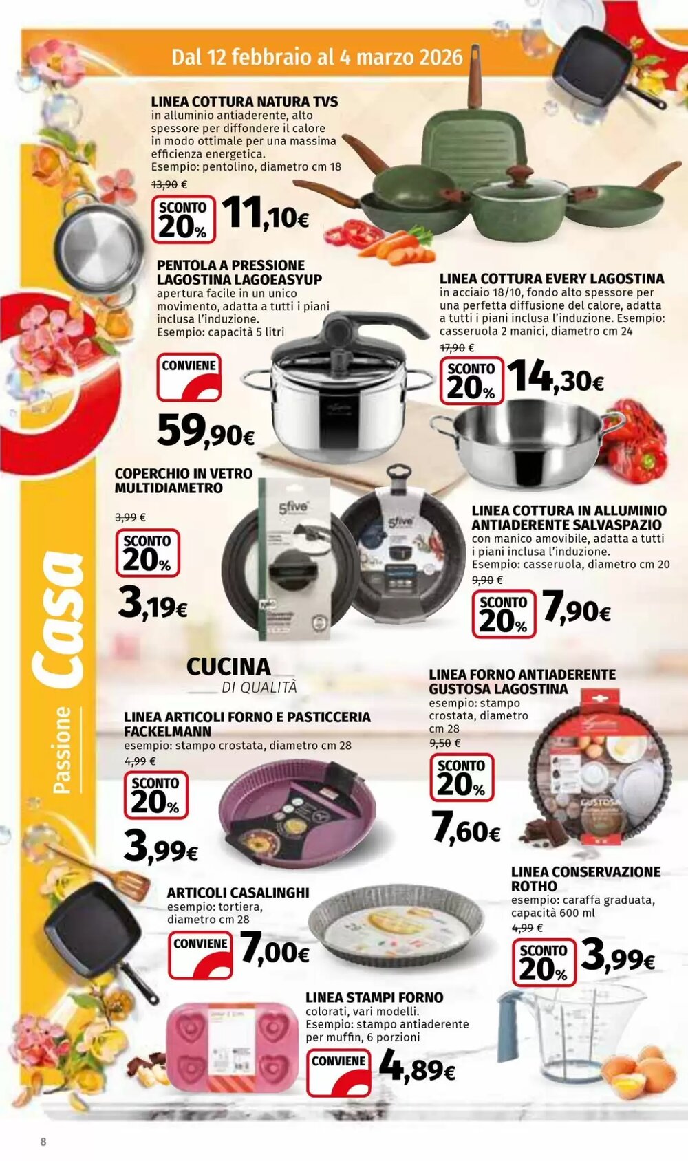 Volantino promozionale Ipercoop  valide dal 12/02/2026 - Pagina 8.