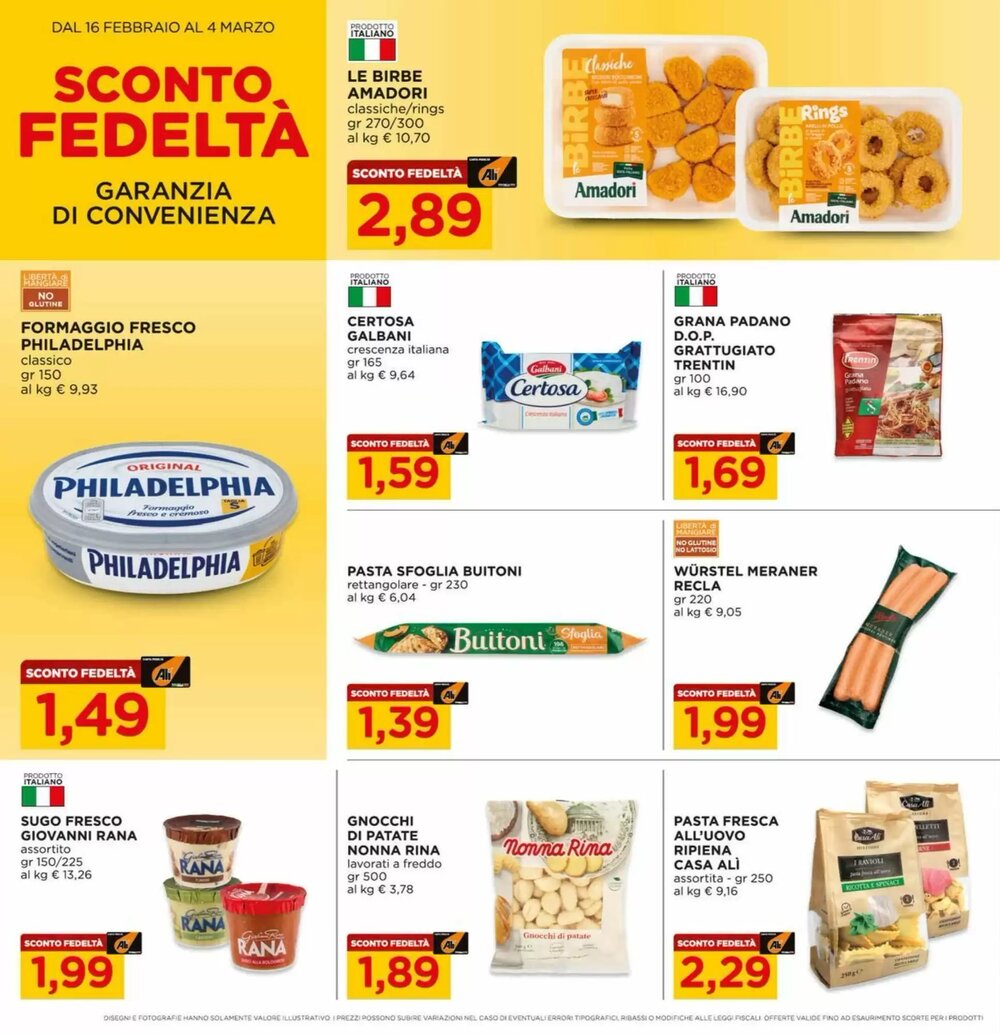 Volantino promozionale Alì  valide dal 16/02/2026 - Pagina 10.