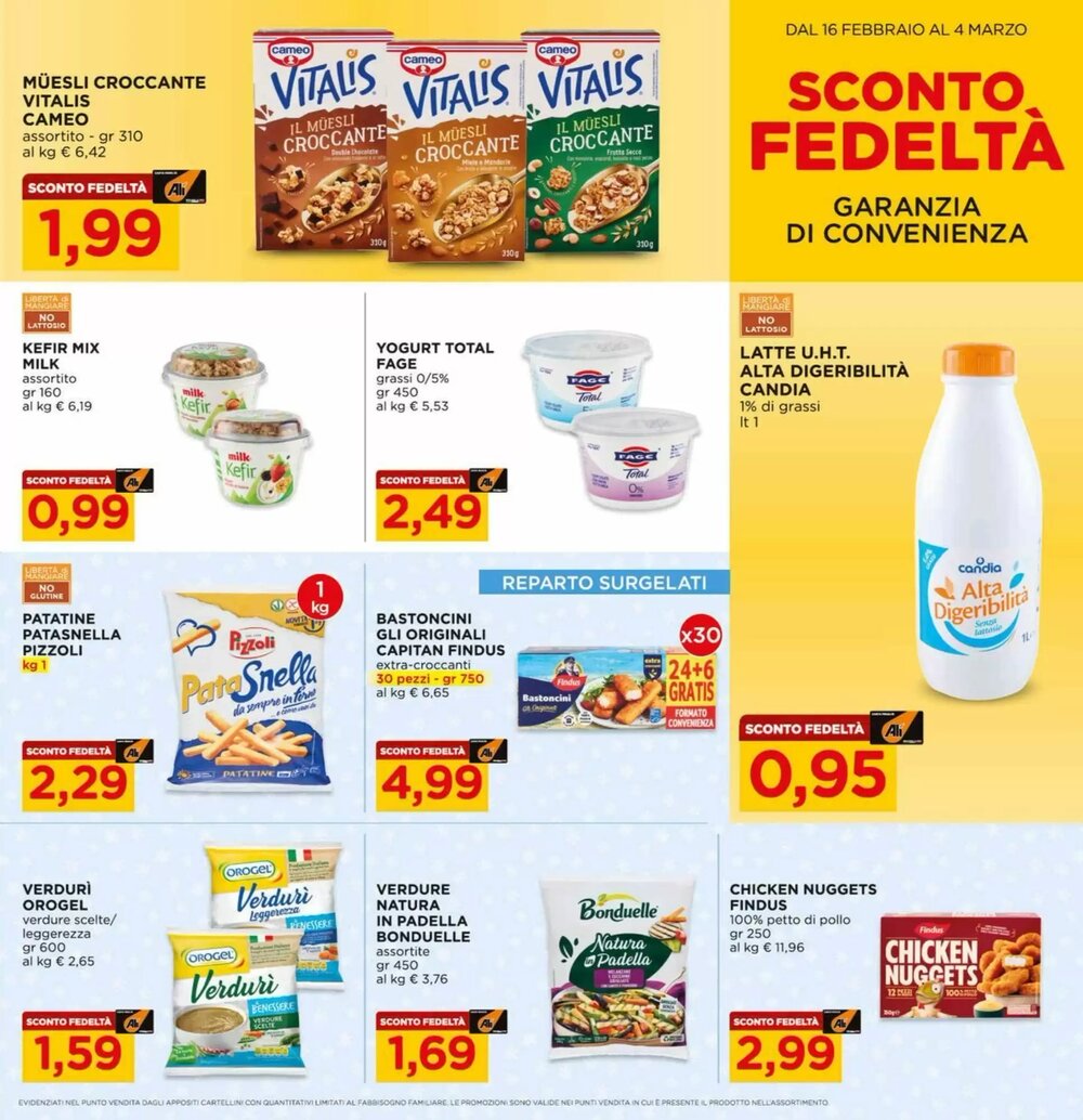 Volantino promozionale Alì  valide dal 16/02/2026 - Pagina 11.