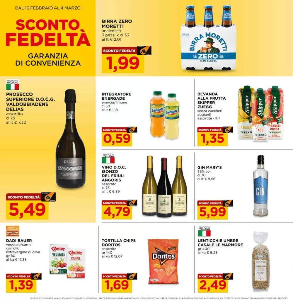 Volantino promozionale Alì  valide dal 16/02/2026 - Pagina 14.