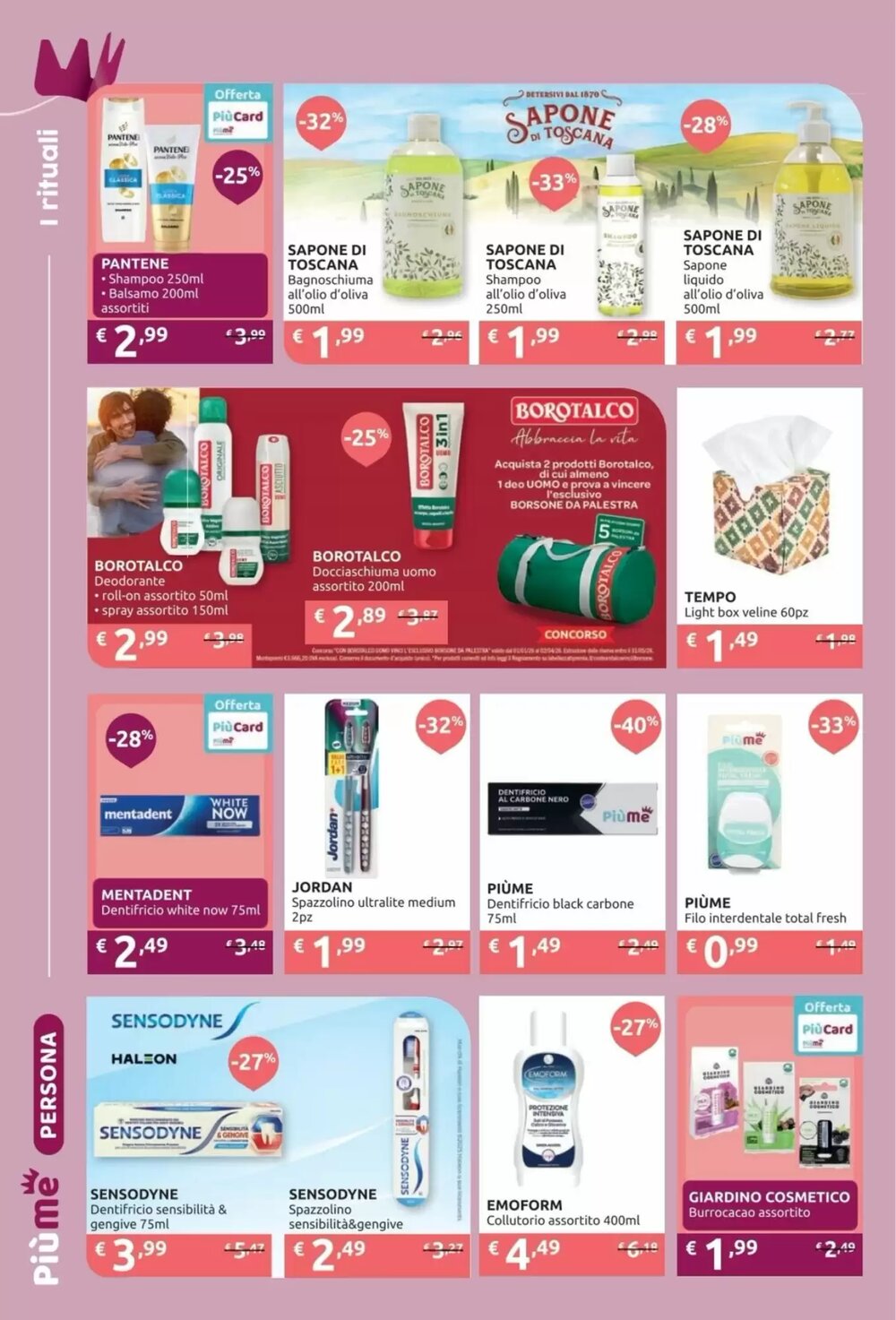 Volantino promozionale PiùMe  valide dal 16/02/2026 - Pagina 14.