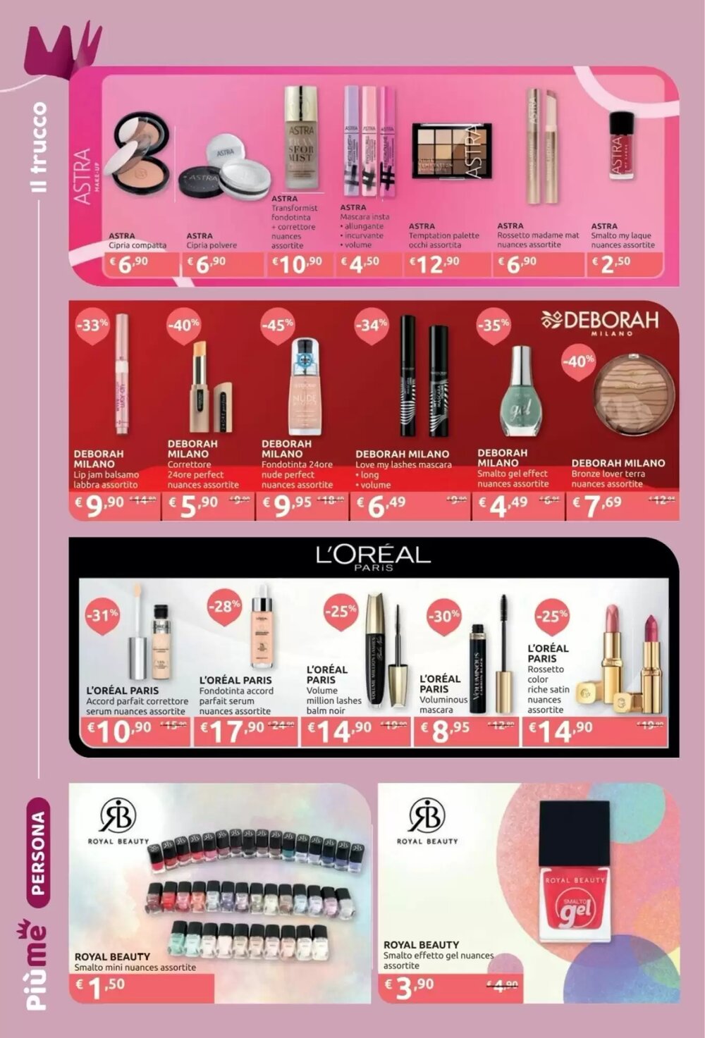 Volantino promozionale PiùMe  valide dal 16/02/2026 - Pagina 22.