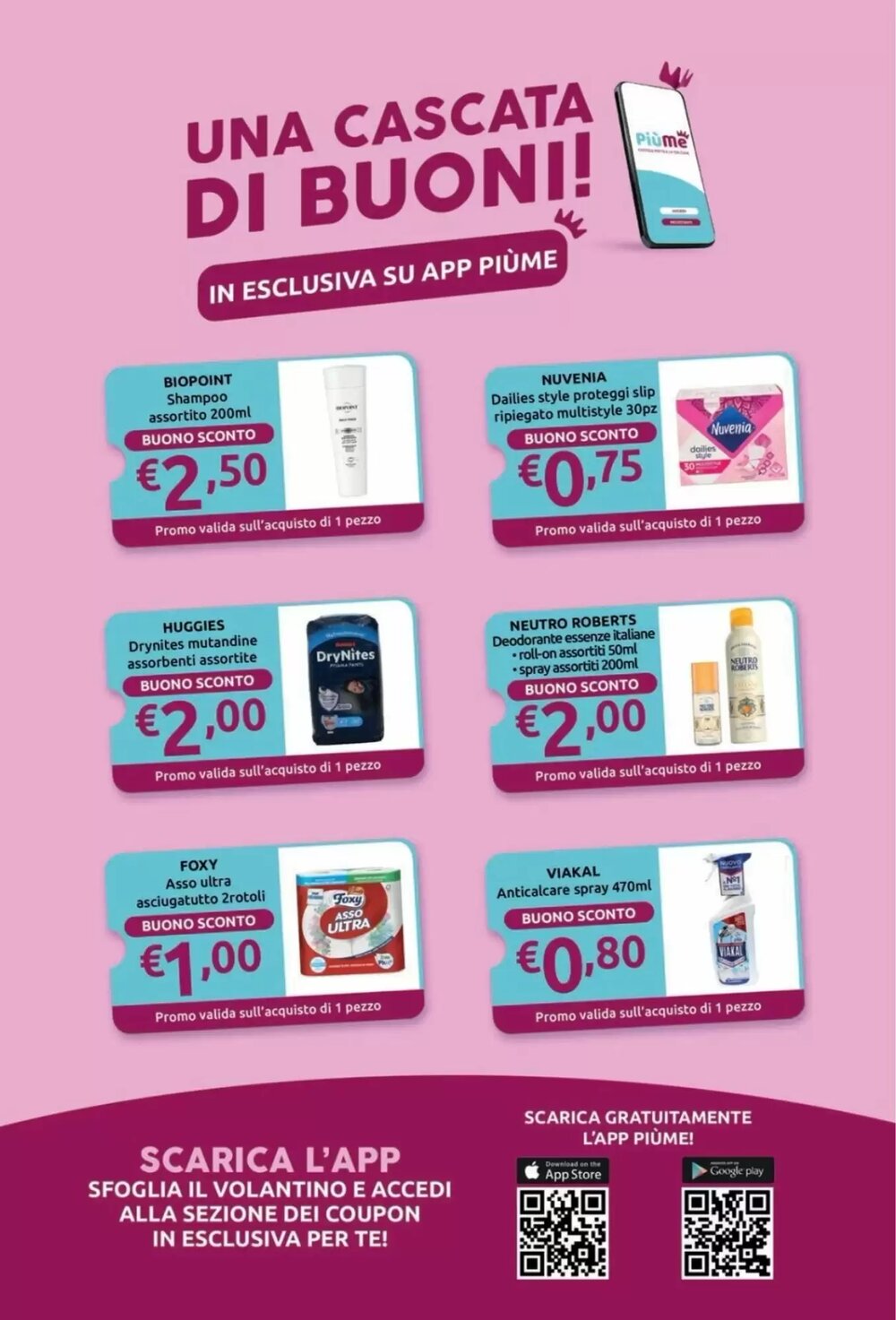 Volantino promozionale PiùMe  valide dal 16/02/2026 - Pagina 24.