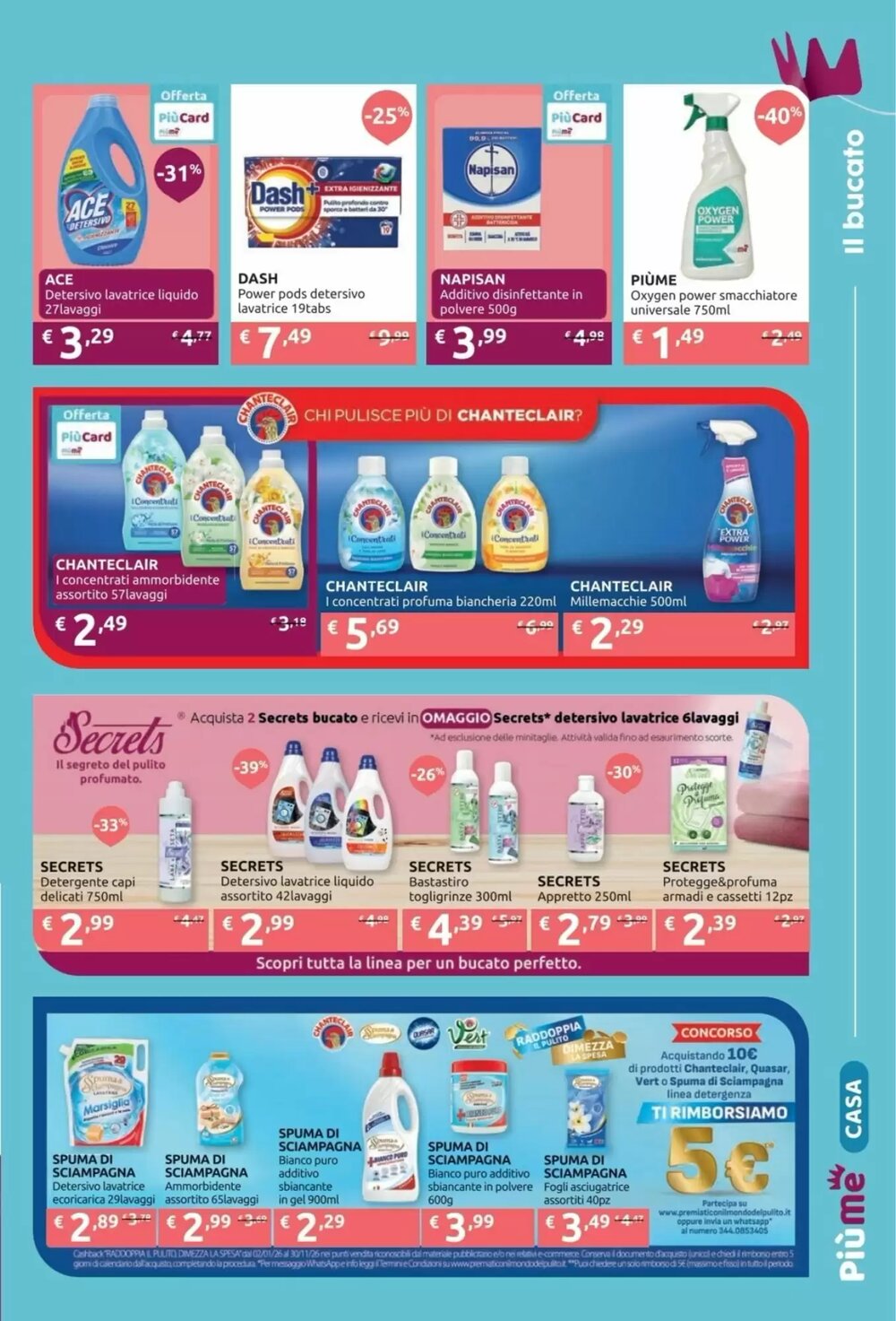 Volantino promozionale PiùMe  valide dal 16/02/2026 - Pagina 3.