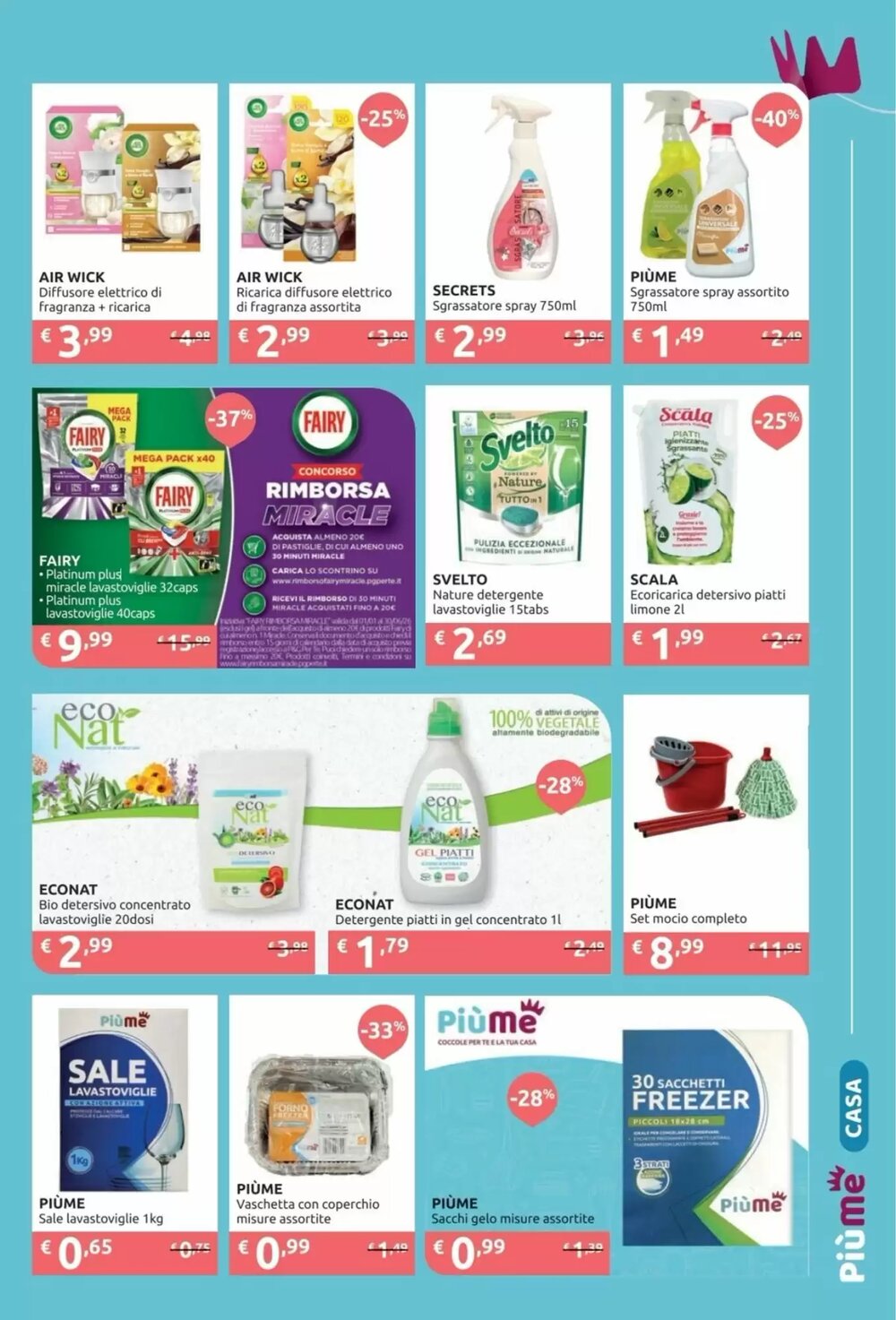Volantino promozionale PiùMe  valide dal 16/02/2026 - Pagina 7.