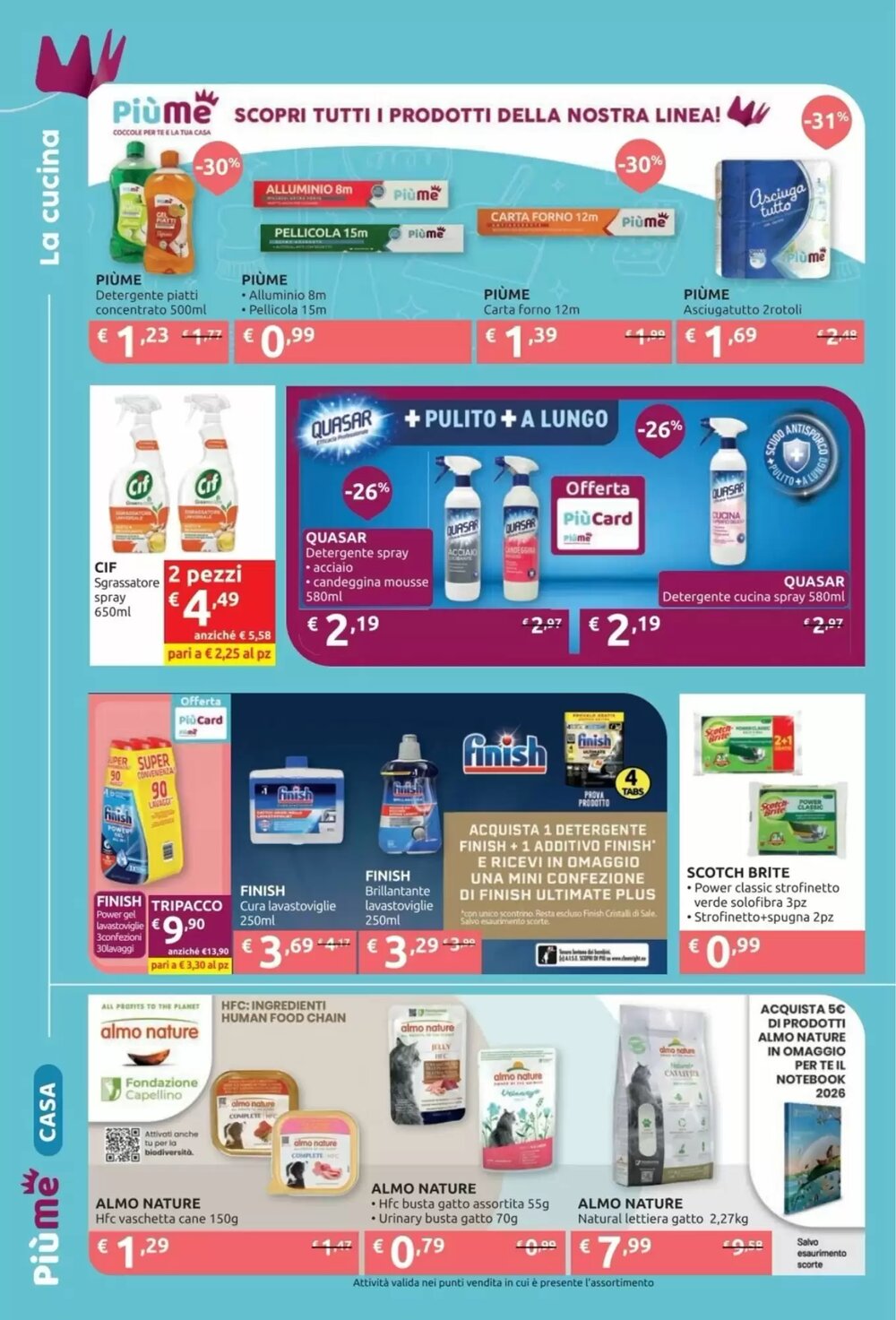 Volantino promozionale PiùMe  valide dal 16/02/2026 - Pagina 8.