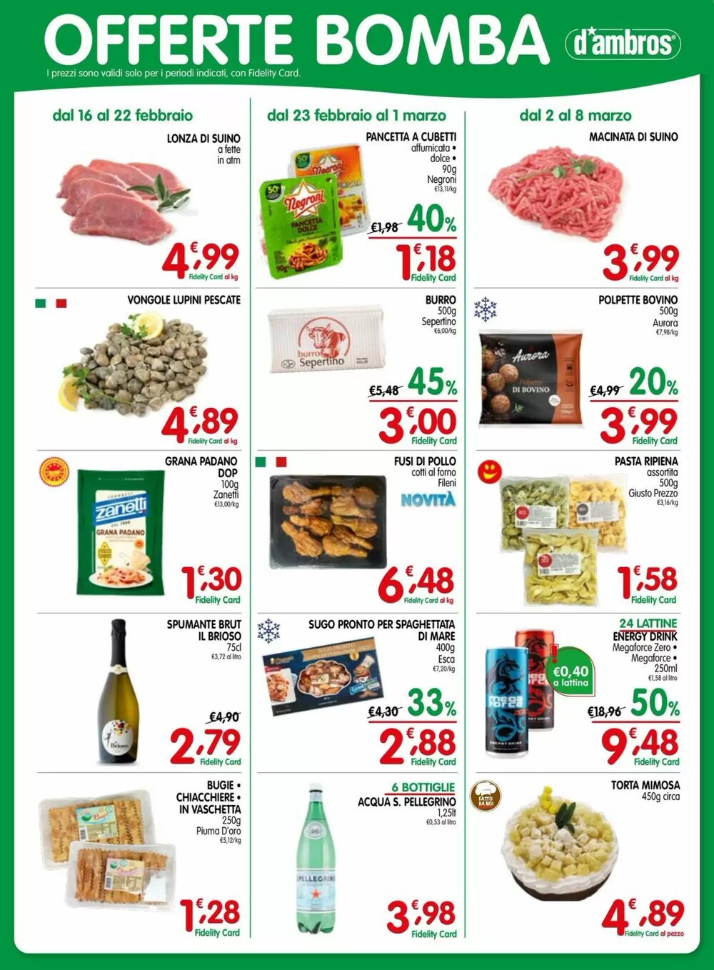 Volantino promozionale D'Ambros  valide dal 16/02/2026 - Pagina 12.