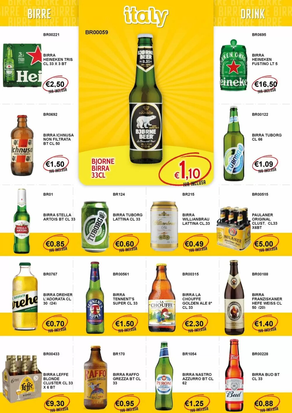 Volantino promozionale Italy Cash and Carry  valide dal 16/02/2026 - Pagina 10.