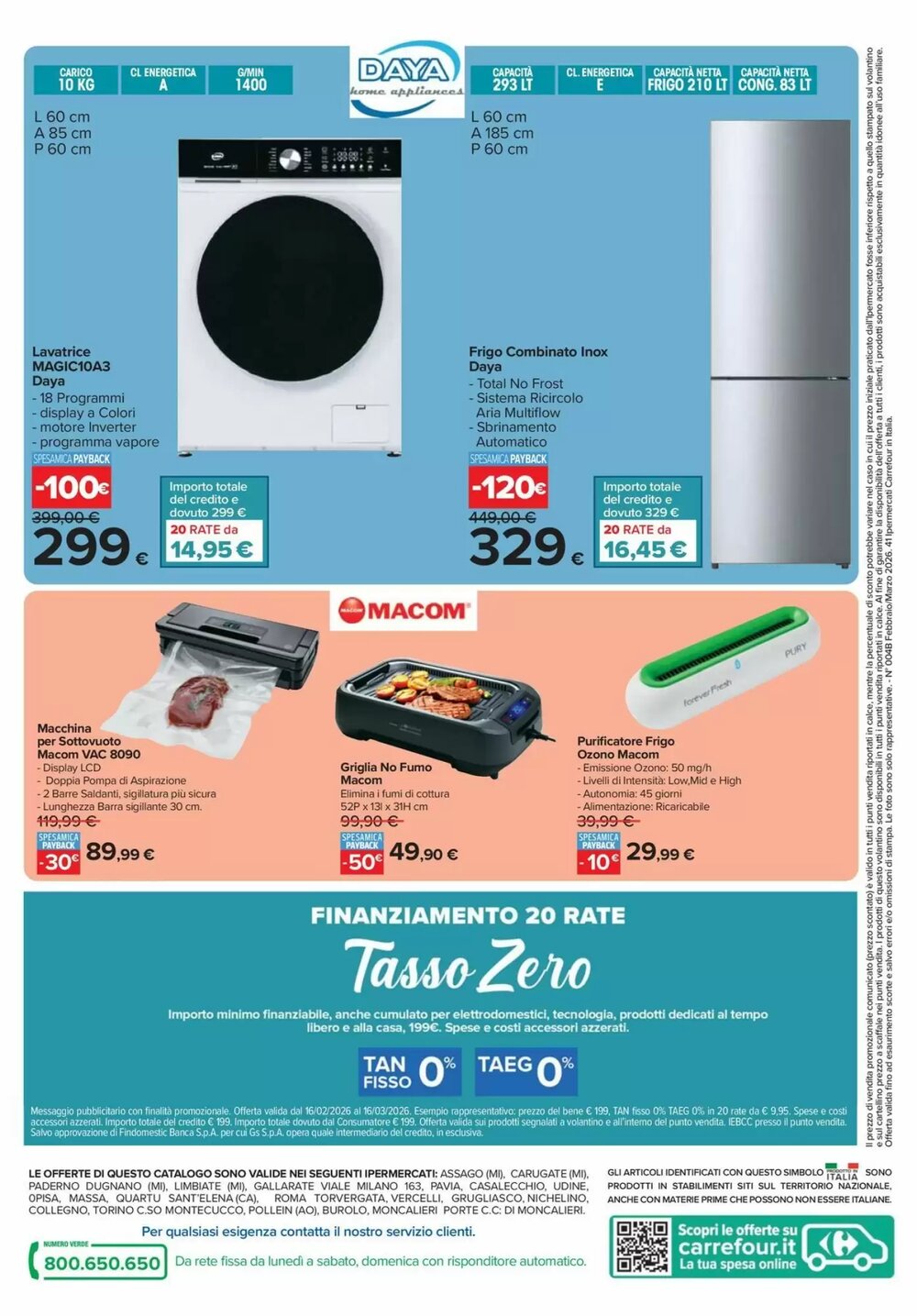 Volantino promozionale Carrefour Iper  valide dal 16/02/2026 - Pagina 16.