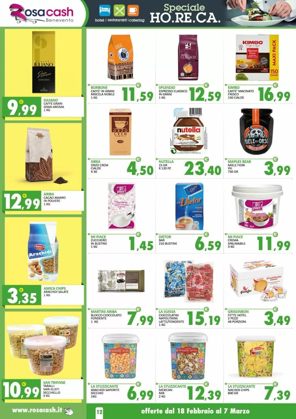 Volantino promozionale Rosa Cash  valide dal 17/02/2026 - Pagina 12.