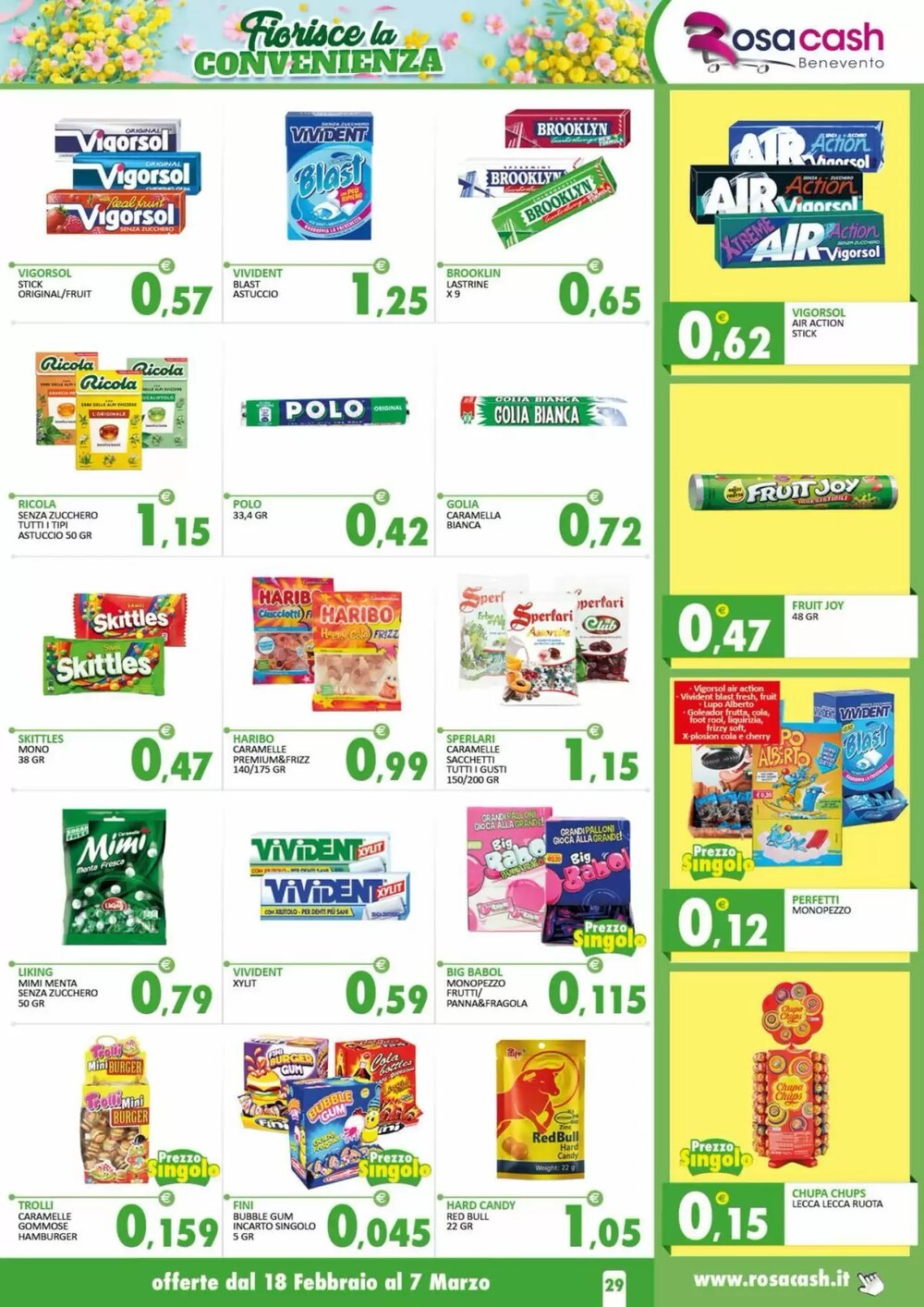 Volantino promozionale Rosa Cash  valide dal 17/02/2026 - Pagina 29.