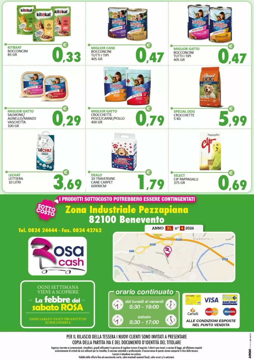 Volantino promozionale Rosa Cash  valide dal 17/02/2026 - Pagina 40.