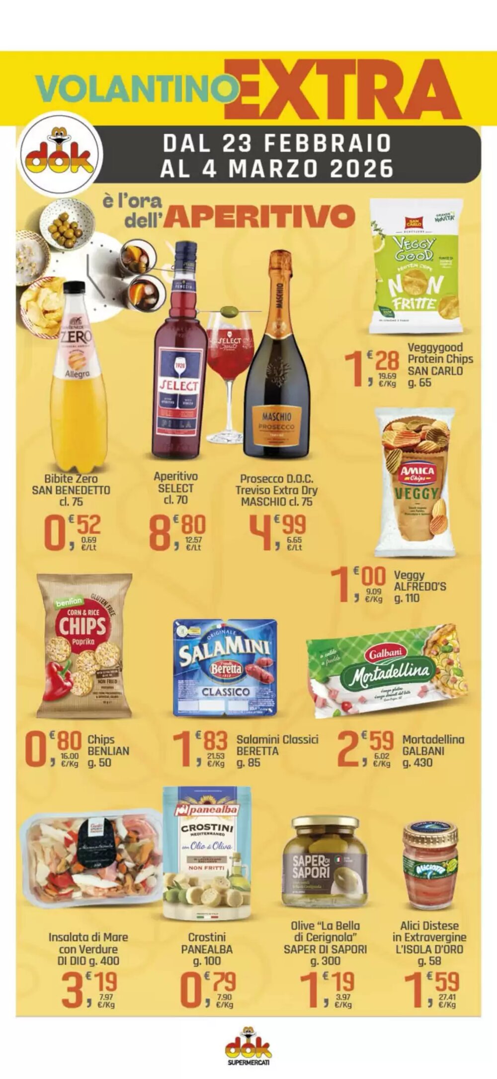 Volantino promozionale Supermercati Dok  valide dal 18/02/2026 - Pagina 13.