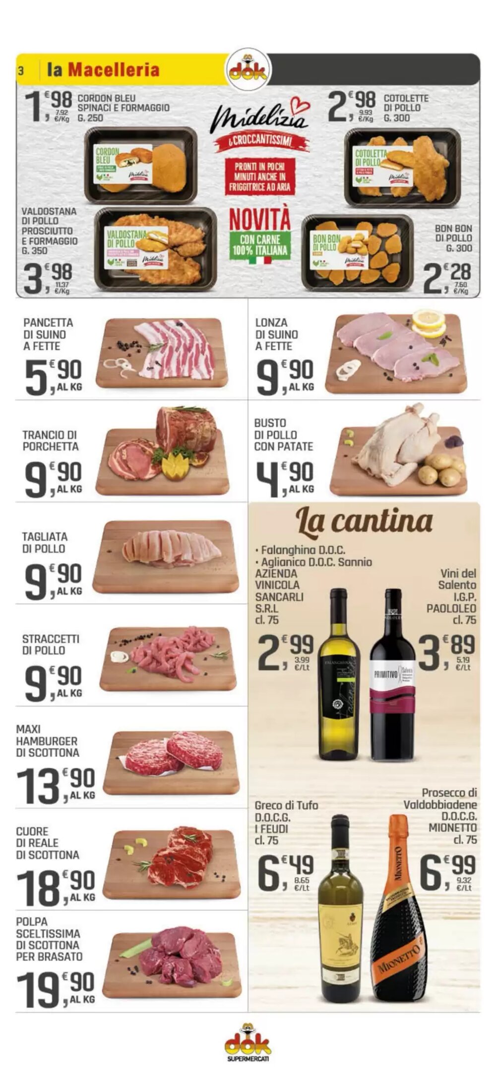 Volantino promozionale Supermercati Dok  valide dal 18/02/2026 - Pagina 3.