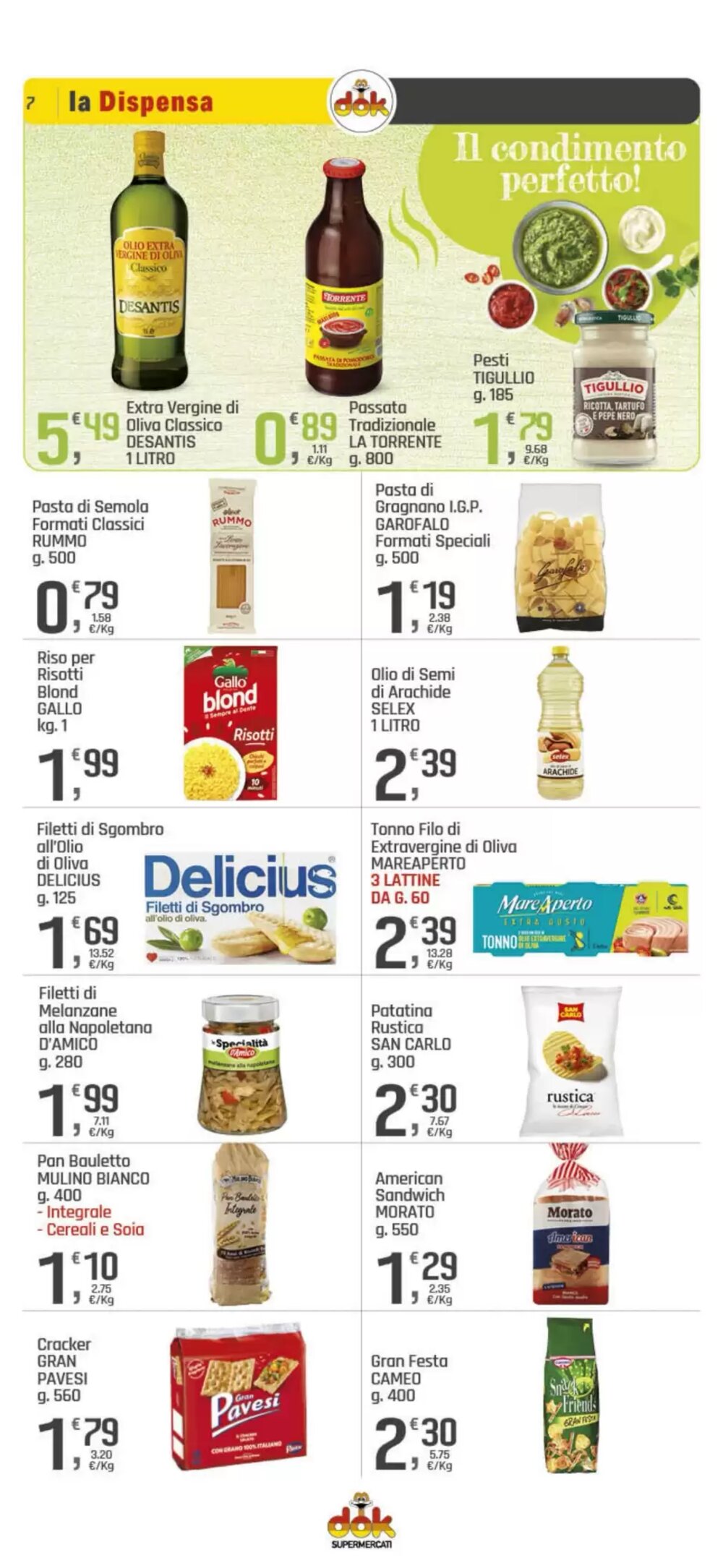 Volantino promozionale Supermercati Dok  valide dal 18/02/2026 - Pagina 7.