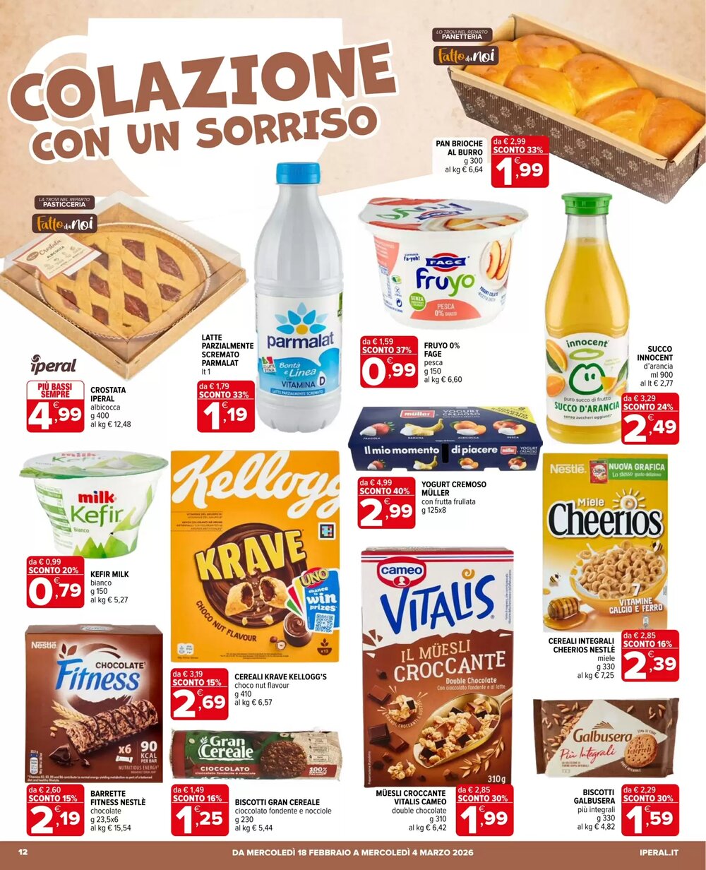Volantino promozionale Iperal  valide dal 18/02/2026 - Pagina 12.