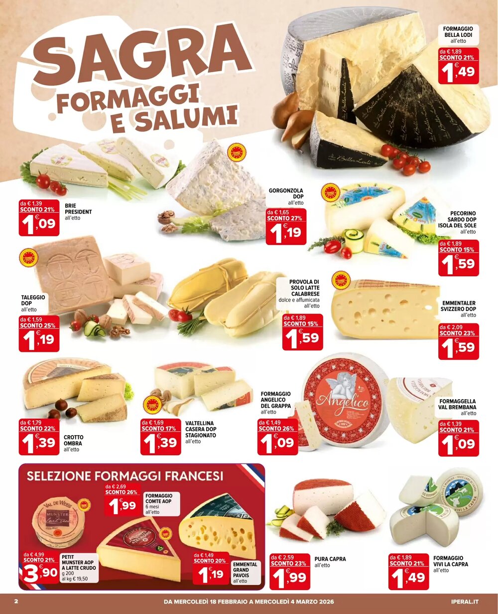 Volantino promozionale Iperal  valide dal 18/02/2026 - Pagina 2.