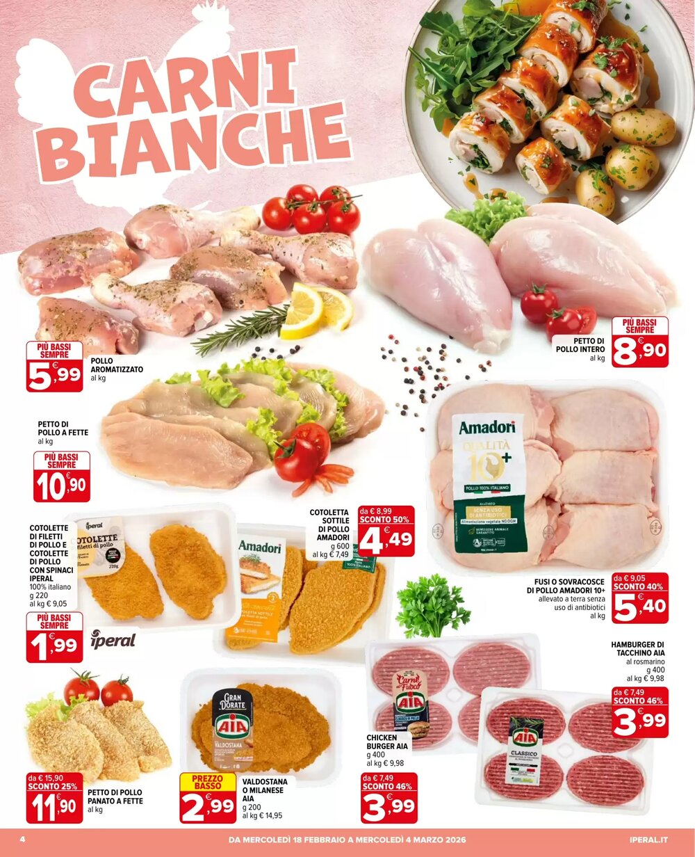 Volantino promozionale Iperal  valide dal 18/02/2026 - Pagina 4.
