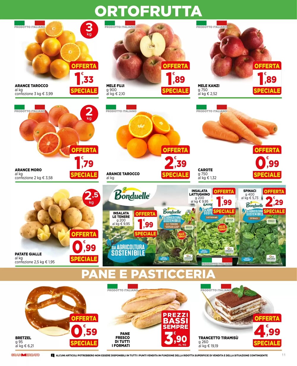 Volantino promozionale Gran mercato  valide dal 18/02/2026 - Pagina 11.