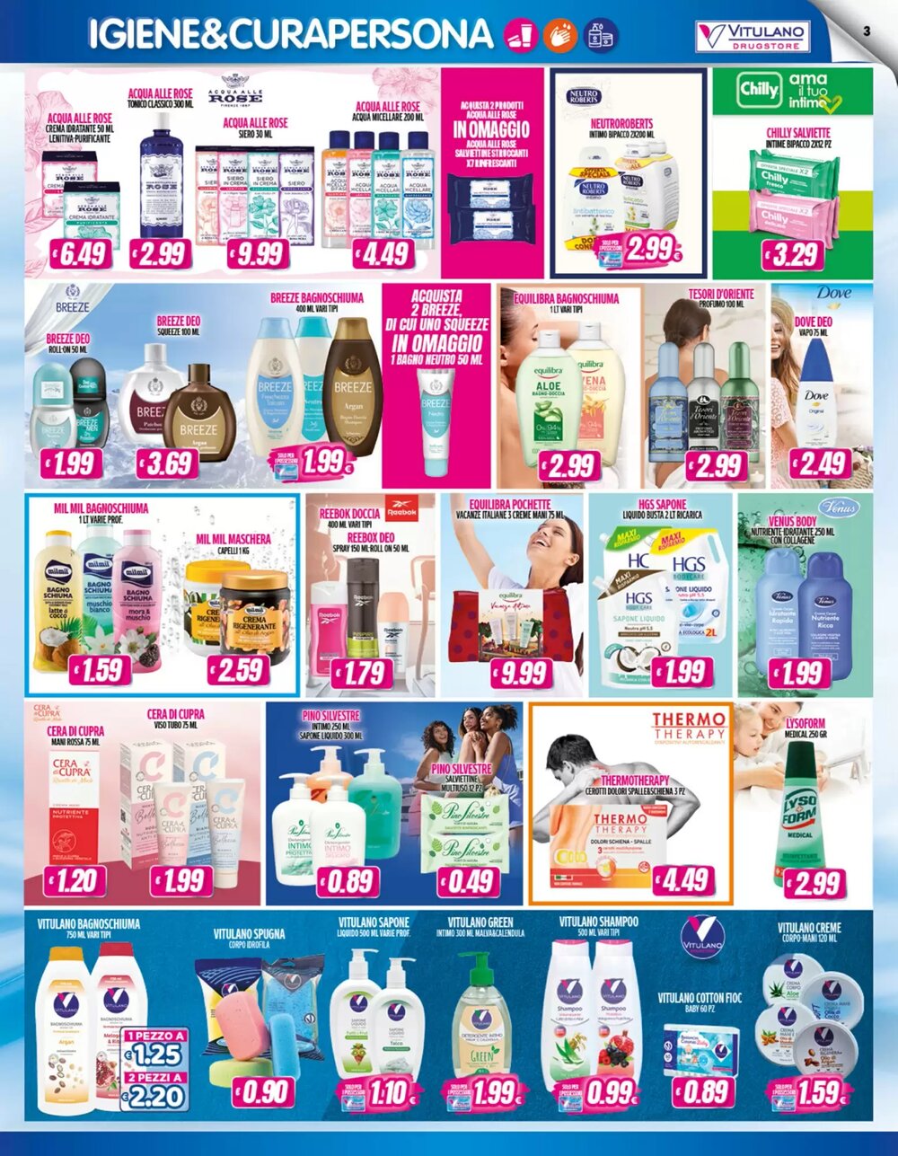 Volantino promozionale Vitulano Drugstore  valide dal 18/02/2026 - Pagina 3.