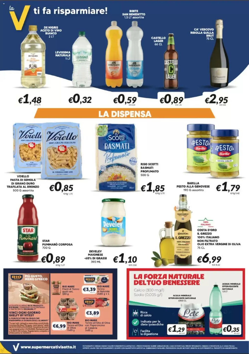 Volantino promozionale Supermercati Visotto  valide dal 18/02/2026 - Pagina 6.