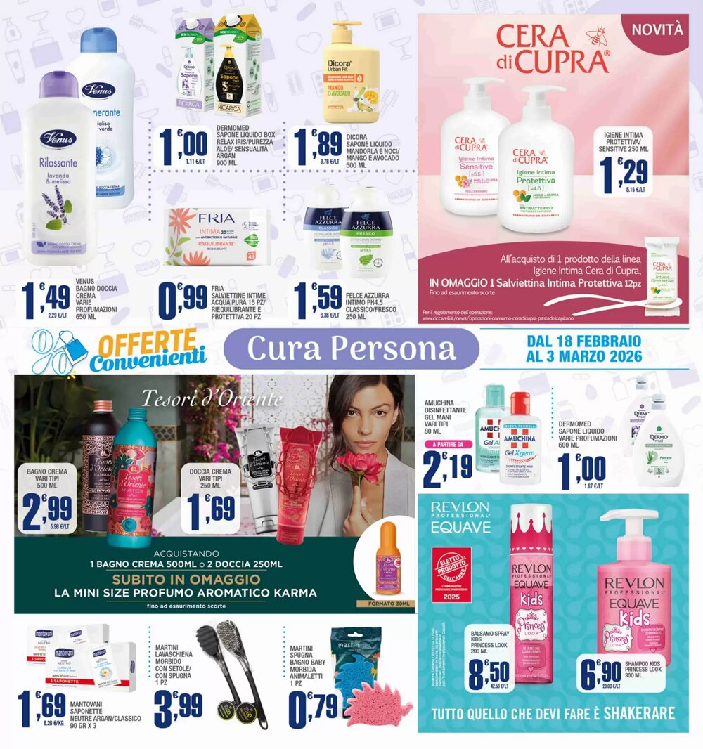 Volantino promozionale Splendidi e Splendenti  valide dal 18/02/2026 - Pagina 2.