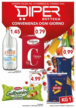 Volantino promozionale Diper  valide dal 18/02/2026