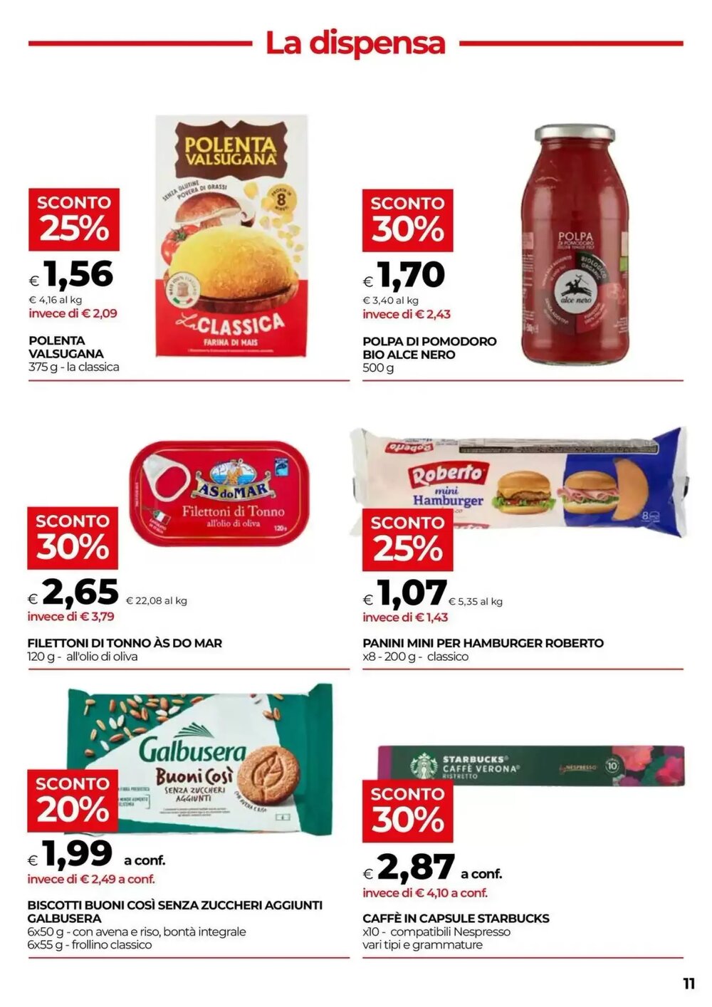 Volantino promozionale Coop  valide dal 18/02/2026 - Pagina 11.
